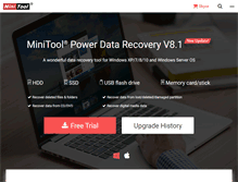 Tablet Screenshot of powerdatarecovery.com